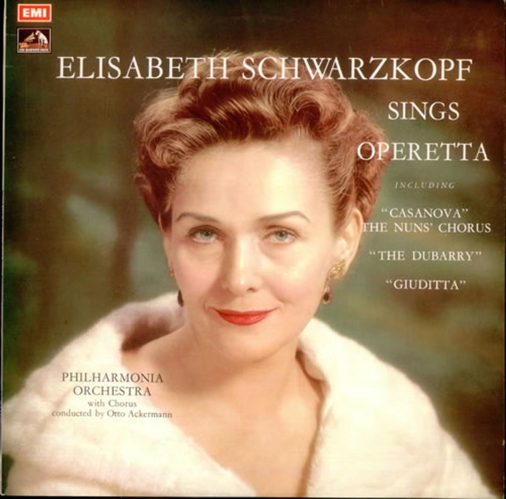 Elisabeth Schwarzkopf Sings Operetta UK vinyl LP album (LP record) ASD2807