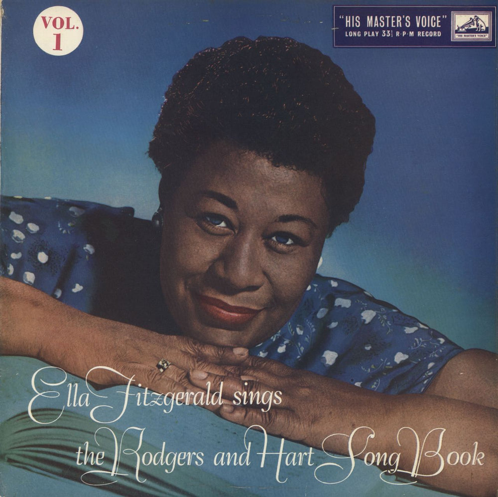 Ella Fitzgerald Sings The Rodgers & Hart Song Book - Volume One UK vinyl LP album (LP record) CLP1116