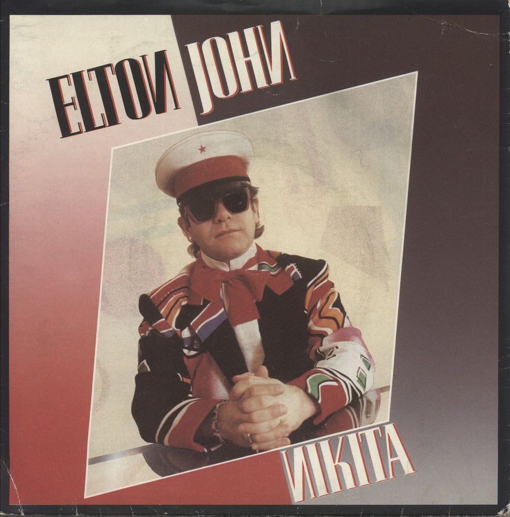 Elton John Nikita UK 7" vinyl single (7 inch record / 45) EJS9