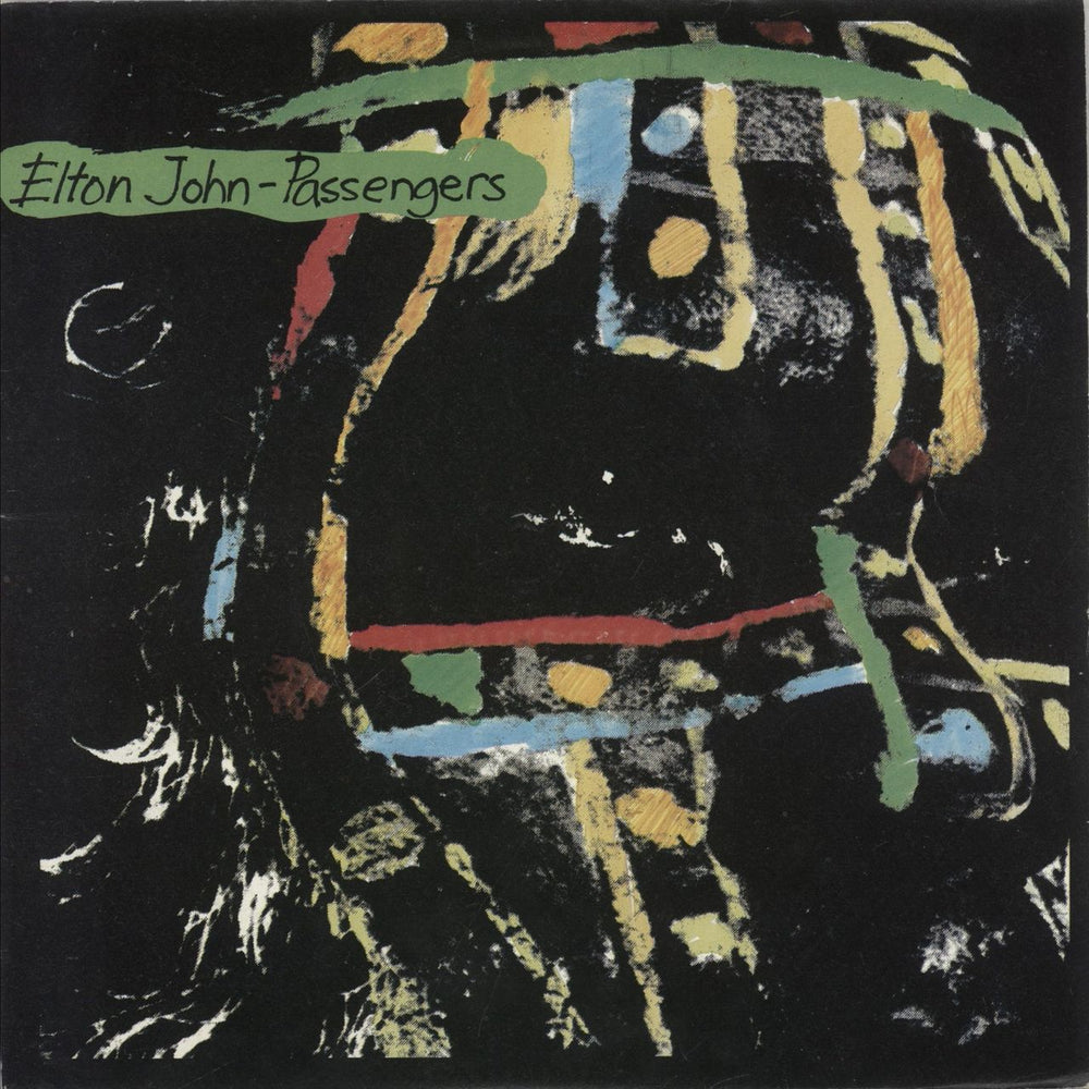 Elton John Passengers - wide-centred UK 7" vinyl single (7 inch record / 45) EJS5