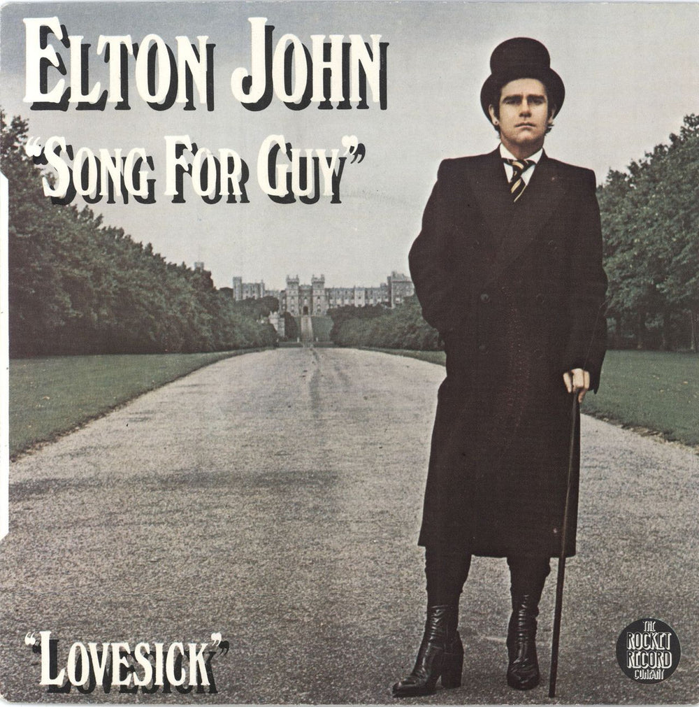 Elton John Song For Guy French 7" vinyl single (7 inch record / 45) 6079655