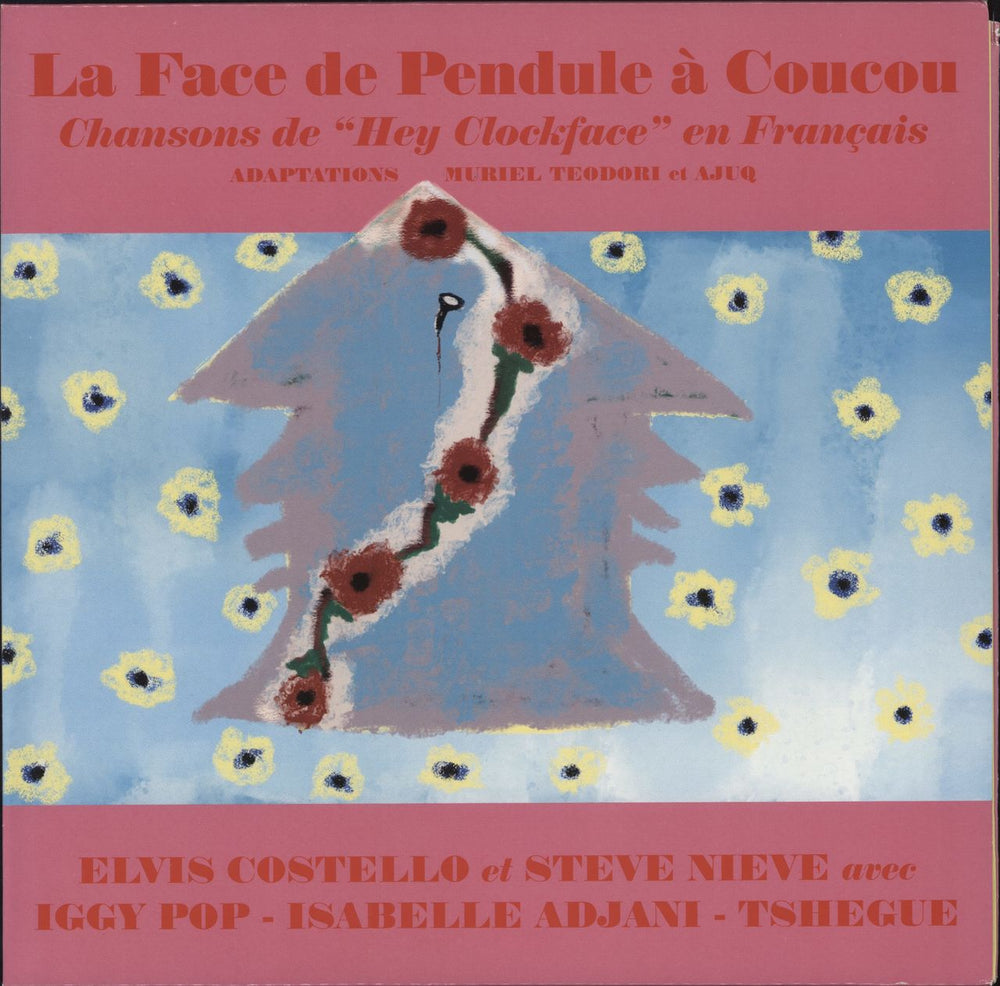 Elvis Costello La Face De Pendule A Coucou - RSD 2021 - Red Vinyl UK vinyl LP album (LP record) 00888072227941