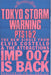 Elvis Costello Tokyo Storm Warning UK poster POSTER