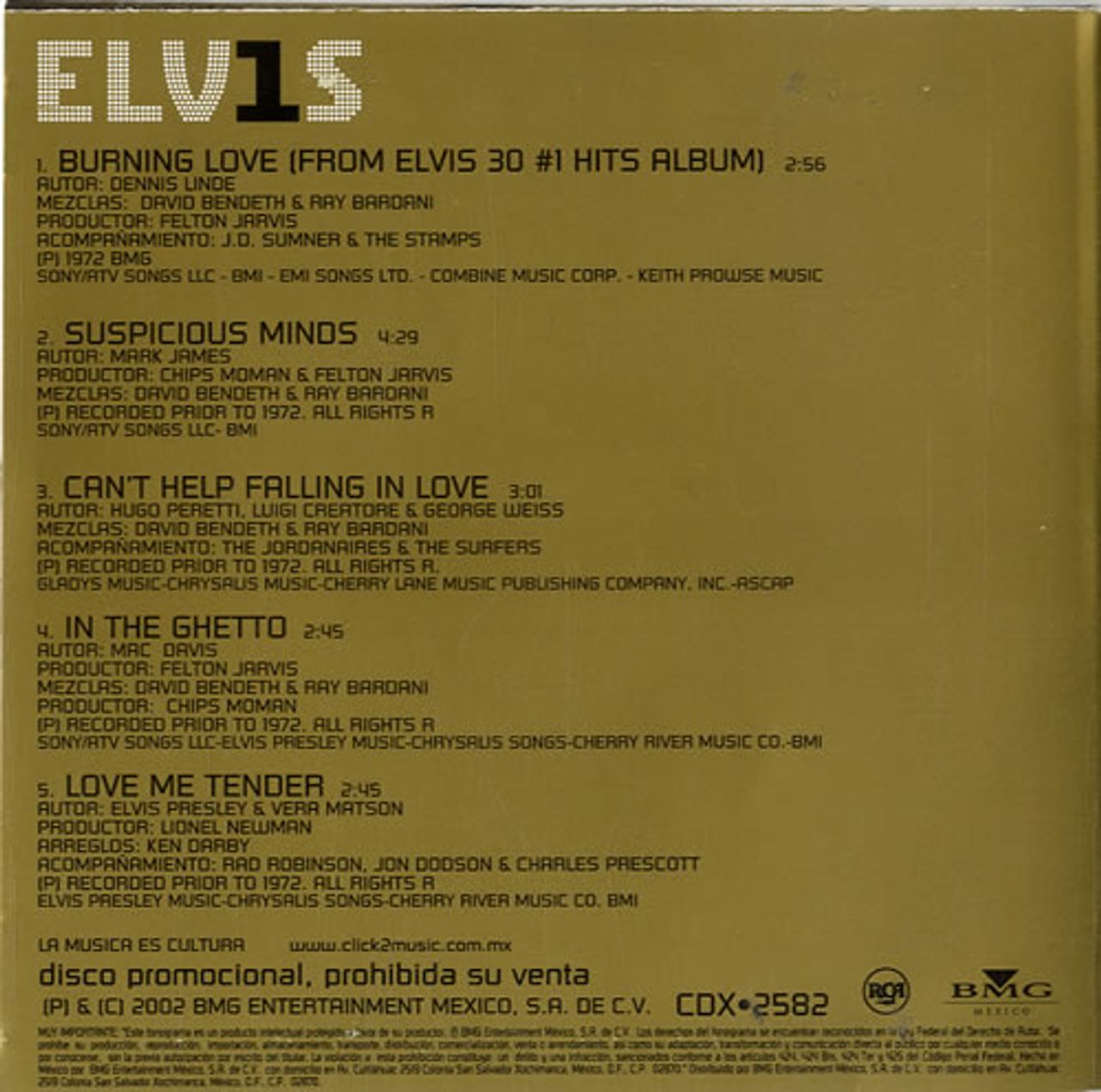 Elvis Presley / 30 #1 HITS-