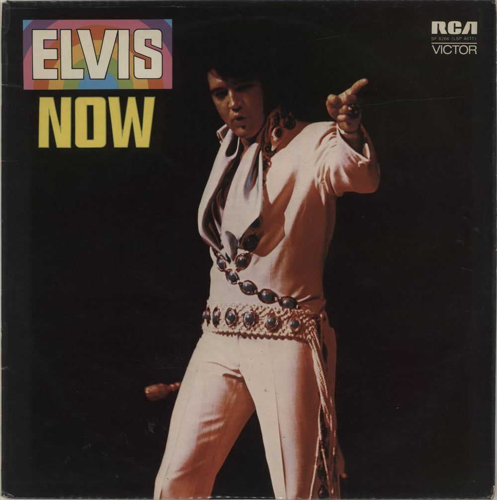 Elvis Presley Elvis Now - 1st - EX UK vinyl LP album (LP record) SF8266