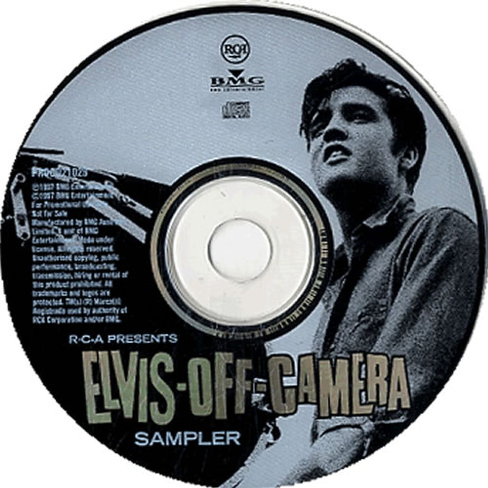 Elvis Presley Elvis Off Camera Sampler Australian Promo CD album (CDLP) ELVCDEL99004