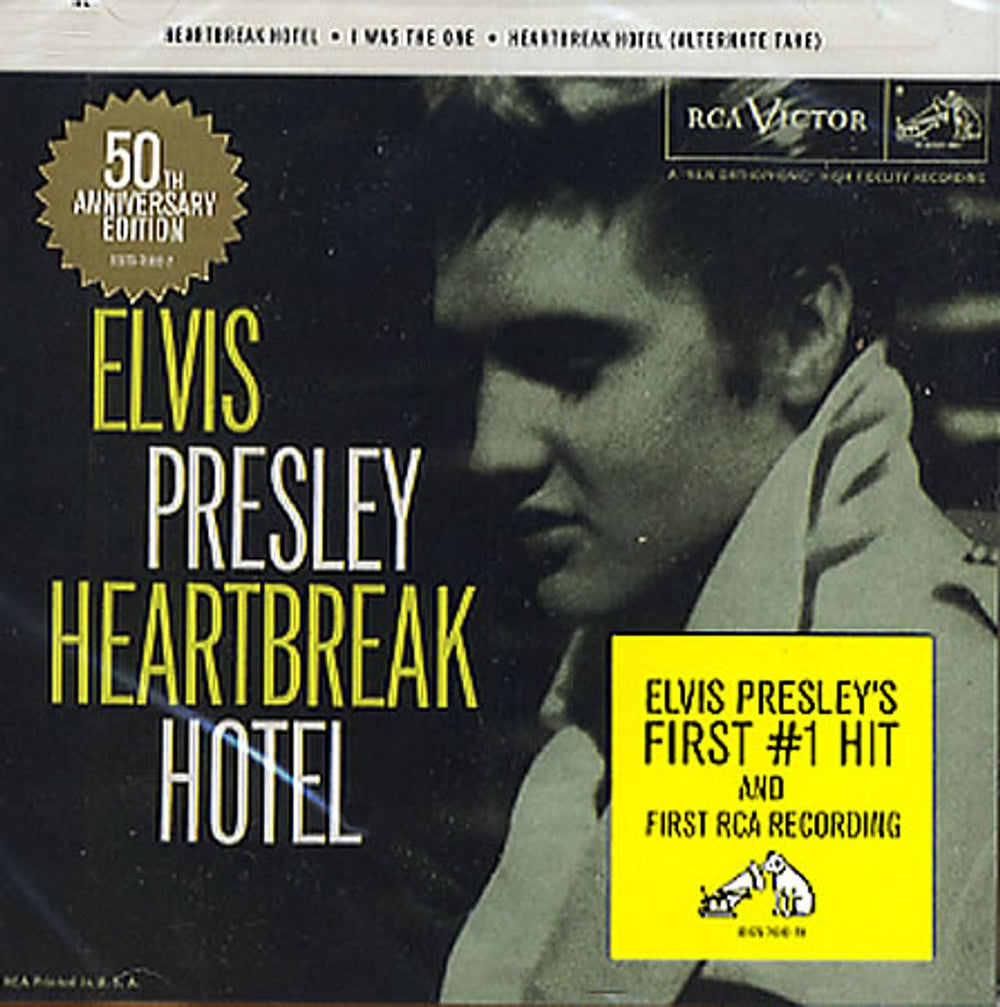 Elvis Presley Heartbreak Hotel US CD single (CD5 / 5") 82876743022
