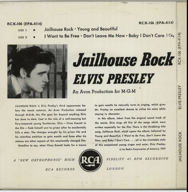 Jailhouse Rock - Elvis Presley