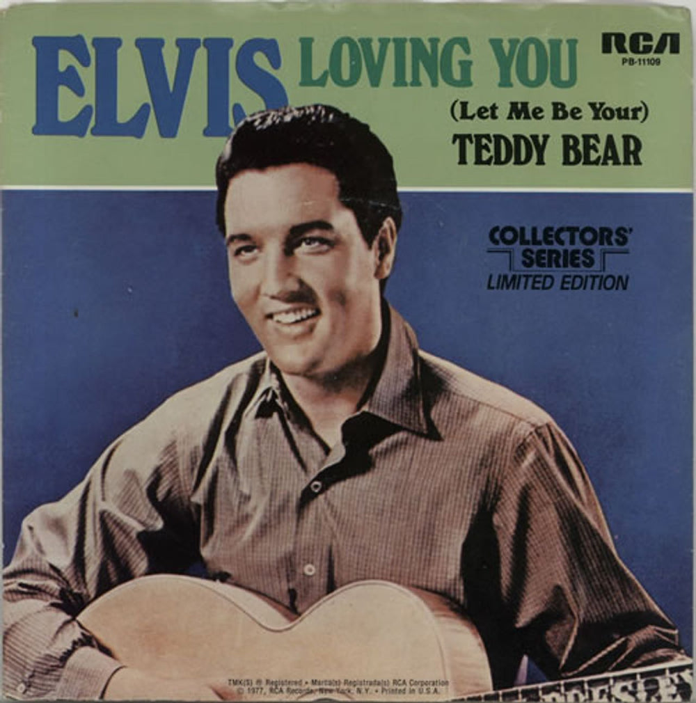 Elvis Presley Loving You US 7" vinyl single (7 inch record / 45) PB-11109
