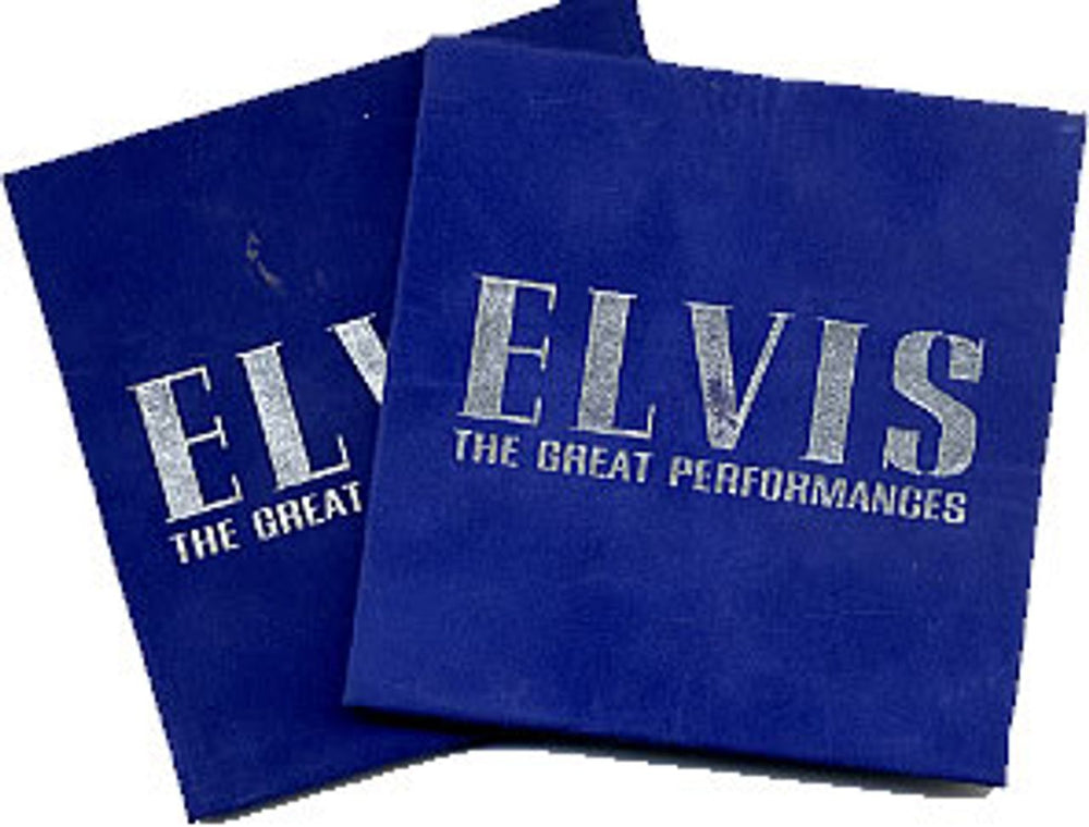 Elvis Presley The Great Performances US Promo memorabilia PROMO COASTERS