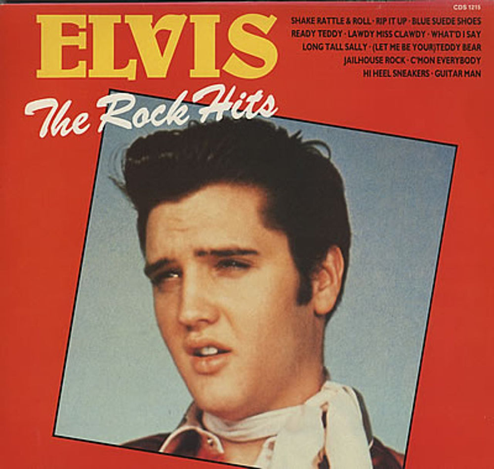 Elvis Presley The Rock Hits UK vinyl LP album (LP record) CDS1215