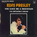 Elvis Presley You Gave Me A Mountain Canadian 7" vinyl single (7 inch record / 45)