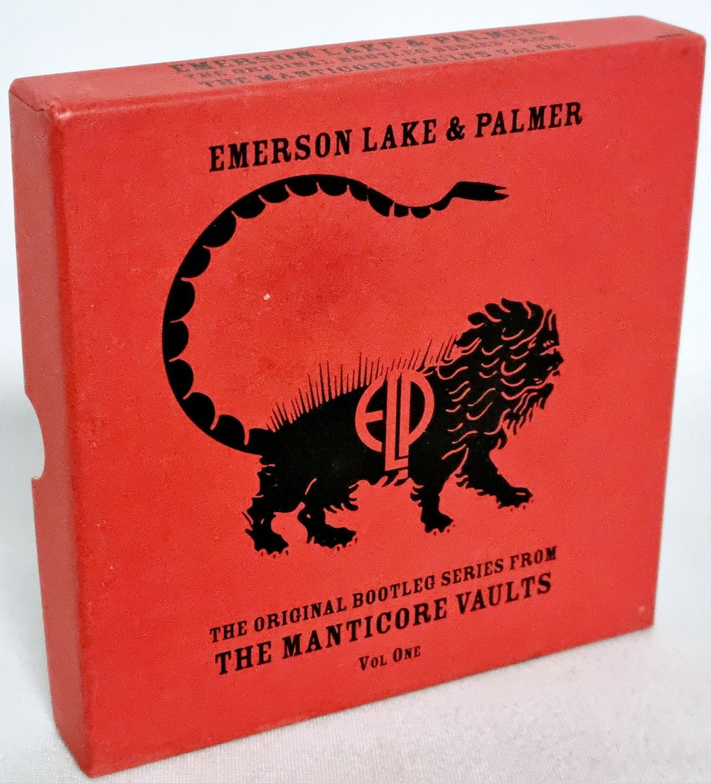 Emerson Lake & Palmer The Original Bootleg Series From The Manticore Vaults Vol 1 UK CD Album Box Set CMXBX309