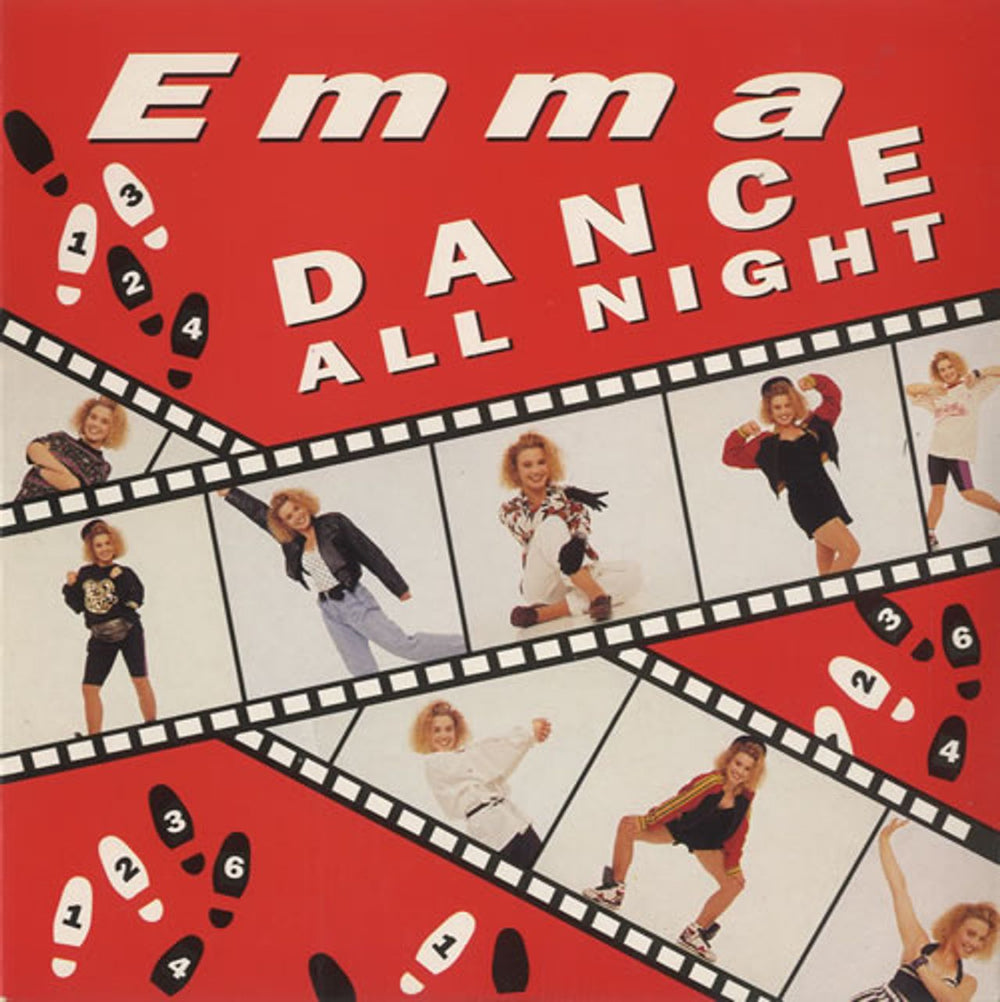 Emma Dance All Night UK 7" vinyl single (7 inch record / 45) BWR42