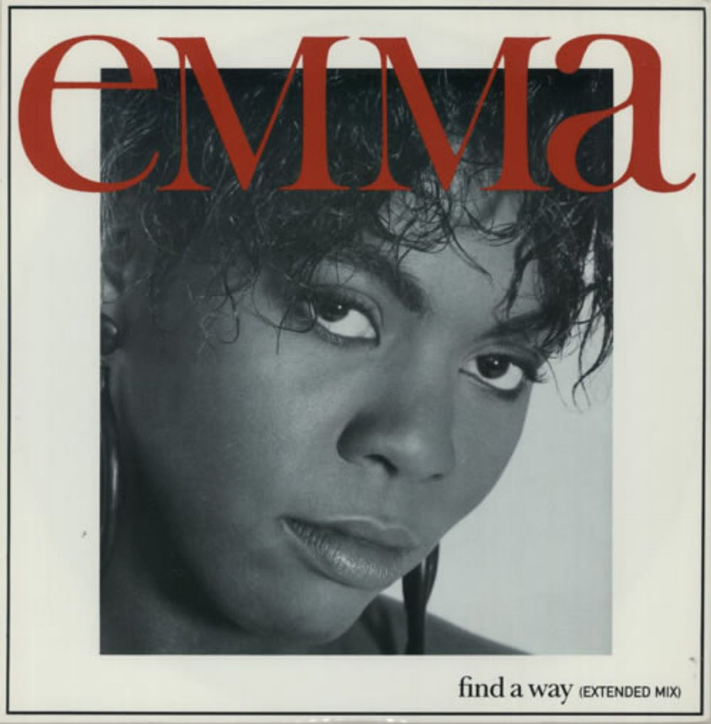 Emma Find A Way UK 12" vinyl single (12 inch record / Maxi-single) EMMAT1