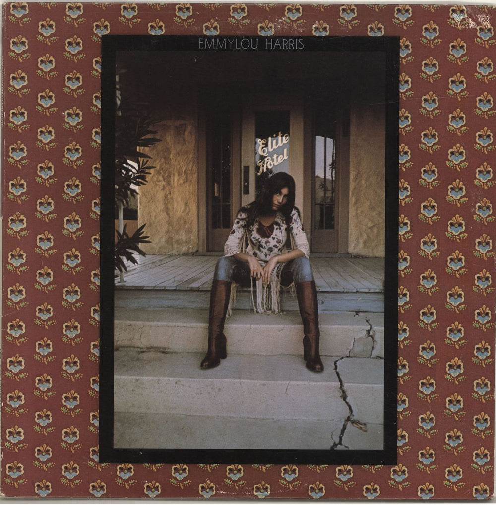 Emmylou Harris Elite Hotel US vinyl LP album (LP record) MS2236