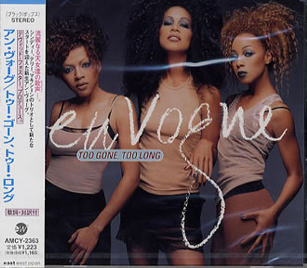 En Vogue Too Gone Too Late Japanese Promo CD single