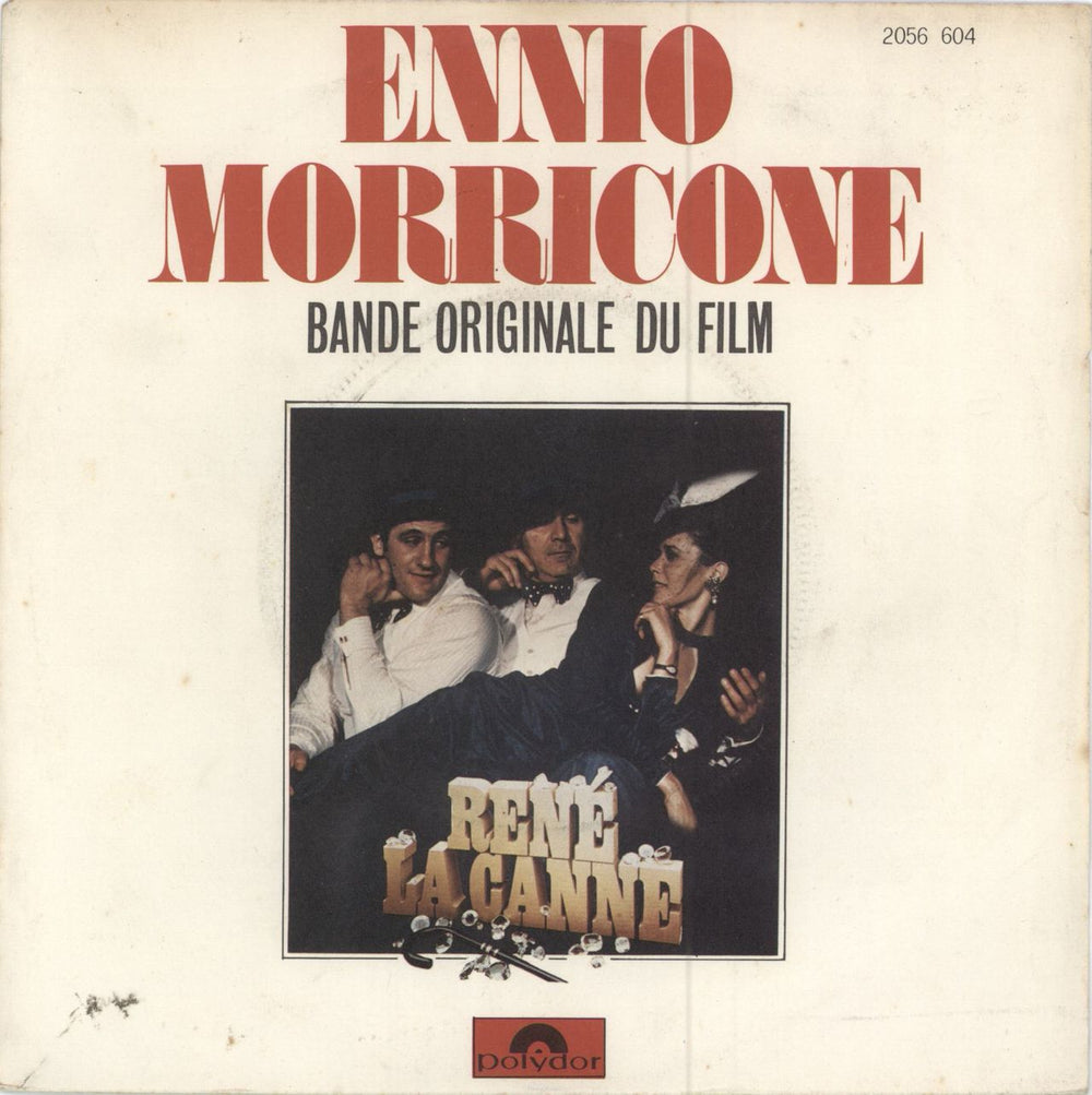 Ennio Morricone Bande Originale Du Film "René La Canne" French 7" vinyl single (7 inch record / 45) 2056604