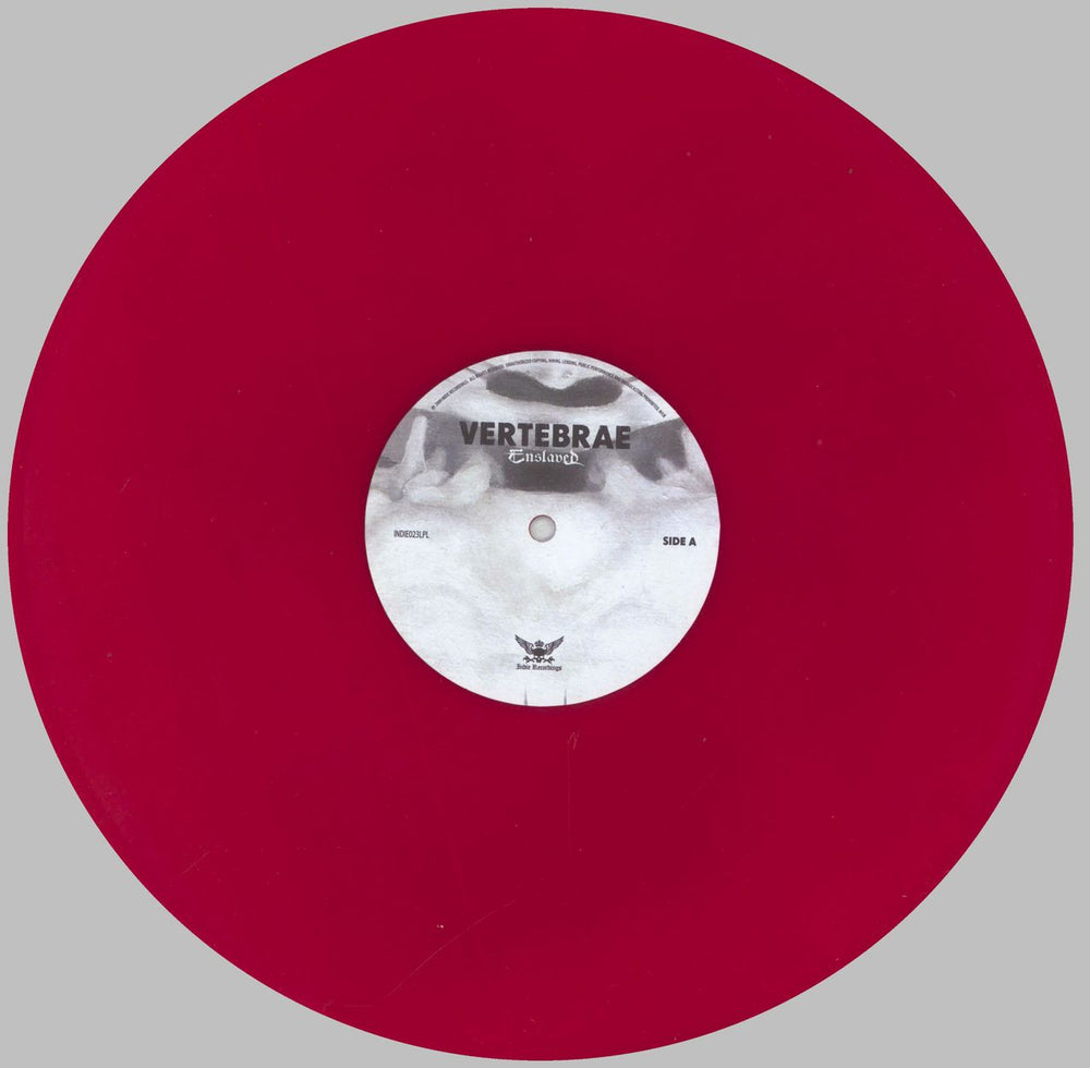 Enslaved Vertebrae - Red and white vinyl Norwegian 3-LP vinyl record set (Triple LP Album) H383LVE826130