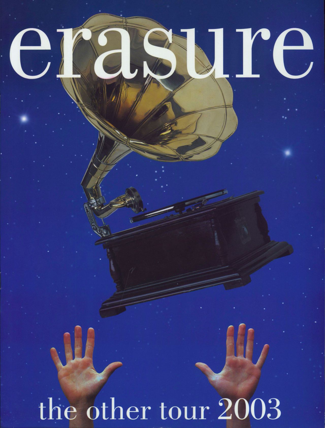 Erasure The Other Tour 2003 UK tour programme PROGRAMME
