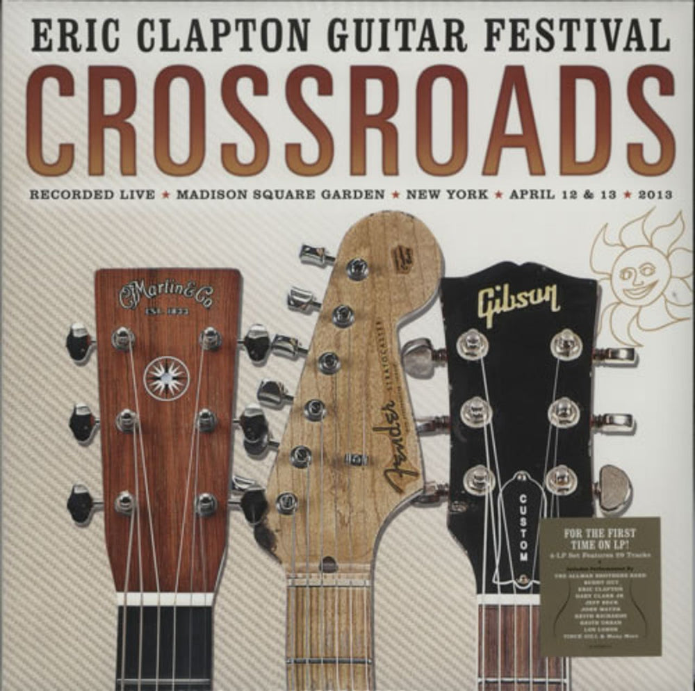 Eric Clapton Crossroads Guitar Festival 2013 UK 4-LP vinyl album record set 8122796121