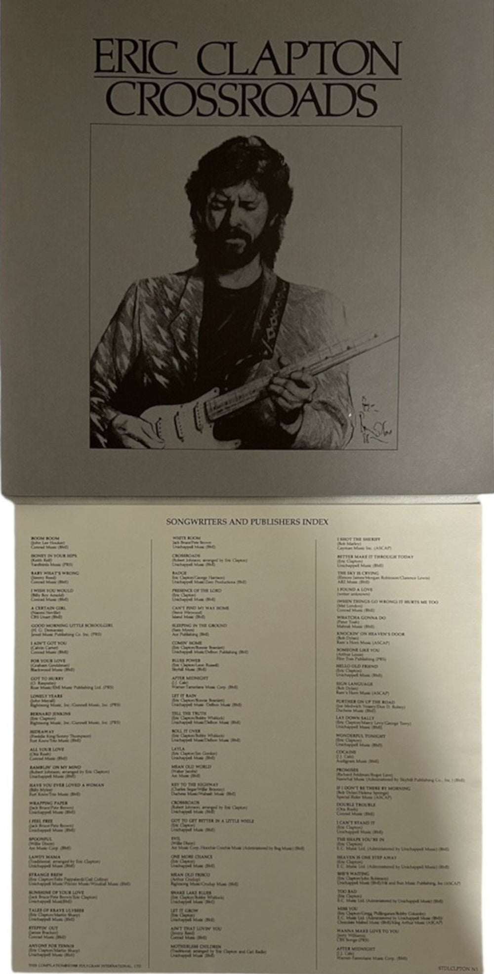 Eric Clapton Crossroads US Vinyl Box Set