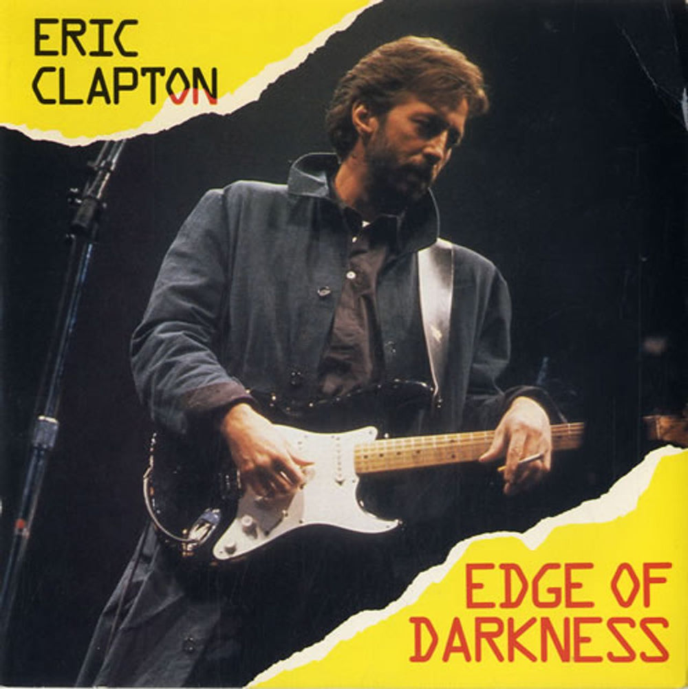 Eric Clapton Edge Of Darkness UK 7" vinyl single (7 inch record / 45) RESL178