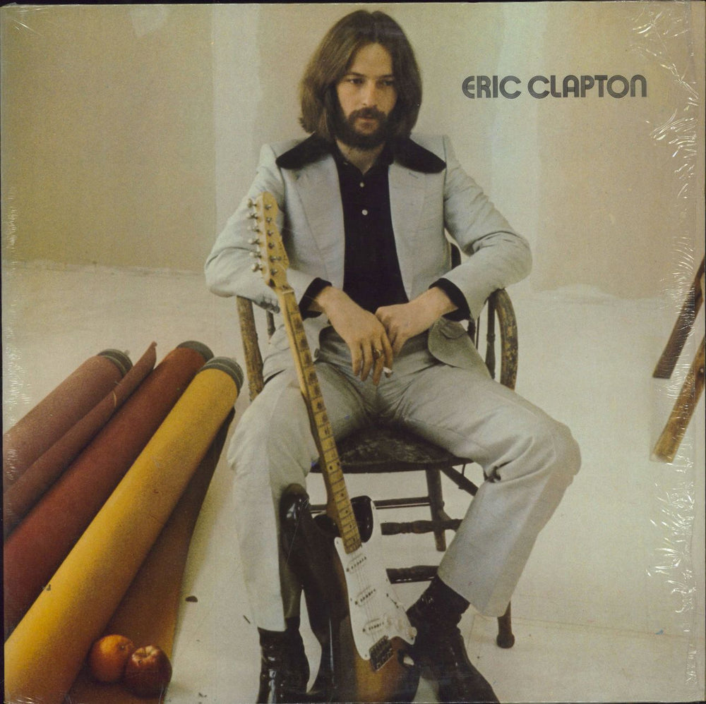 Eric Clapton Eric Clapton - Shrink US vinyl LP album (LP record) RS-1-3008