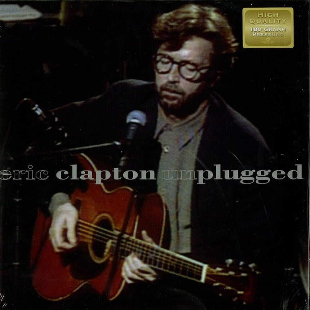 Eric Clapton Unplugged - 180 Gram - Sealed German vinyl LP album (LP record) 9362-45024-1