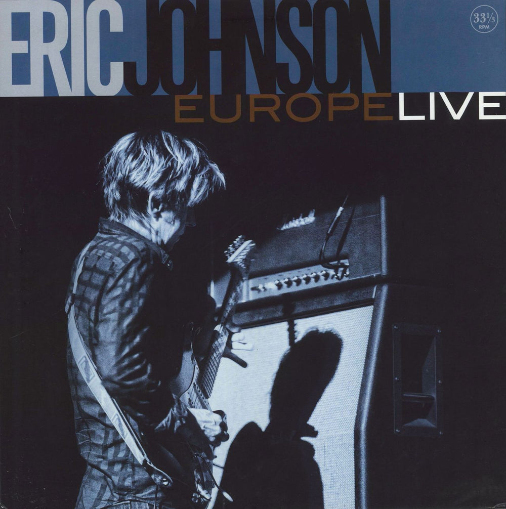 Eric Johnson Europe Live UK 2-LP vinyl record set (Double LP Album) PRD74401