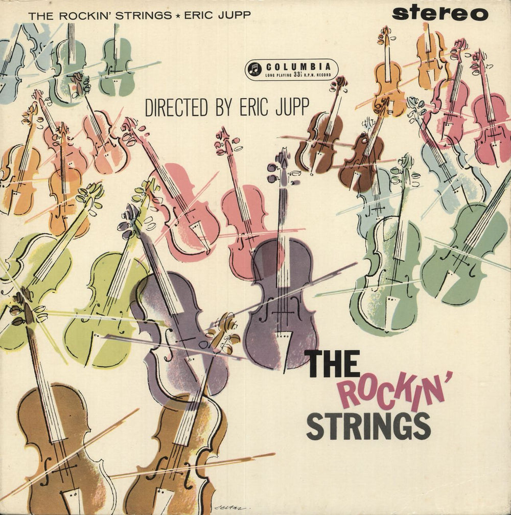 Eric Jupp The Rockin' Strings UK vinyl LP album (LP record) SCX3311