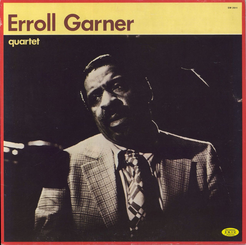 Erroll Garner Quartet Italian vinyl LP album (LP record) SM3911