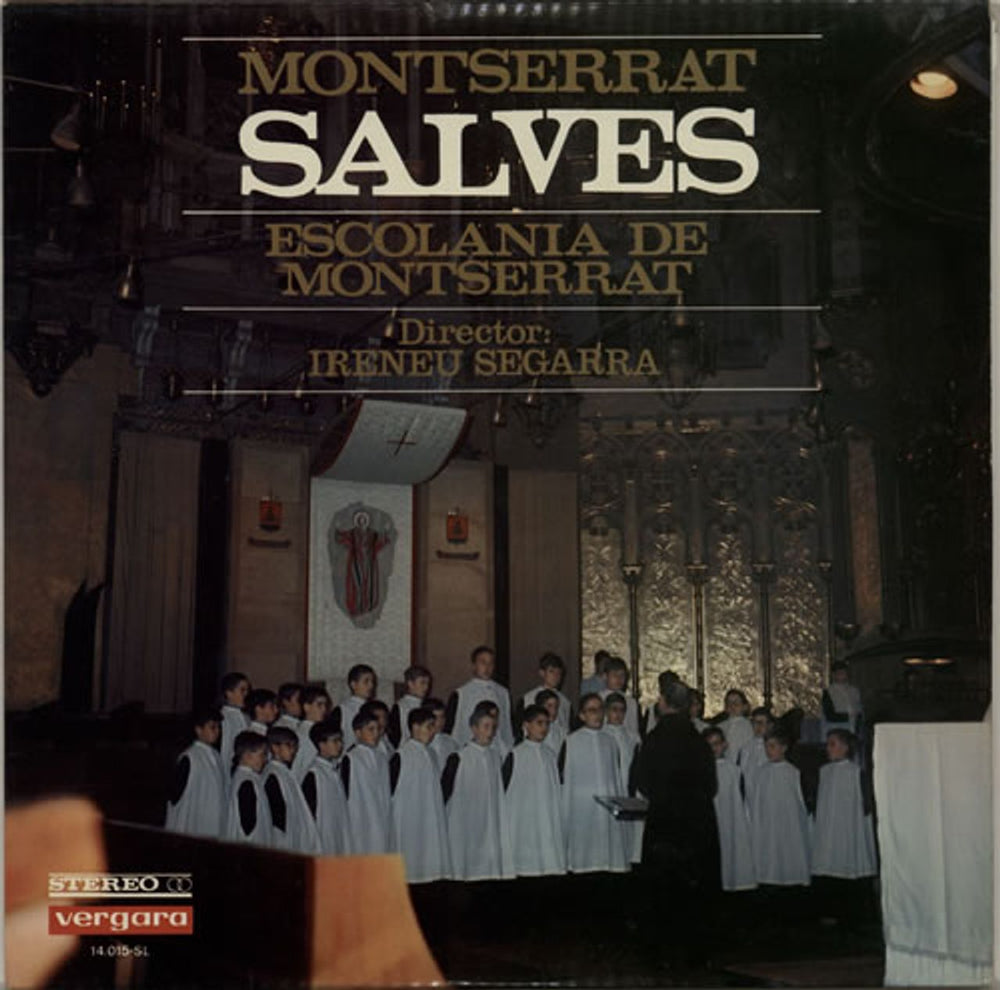 Escolania De Montserrat Montserrat: Salves Spanish vinyl LP album (LP record) 14.015-SL