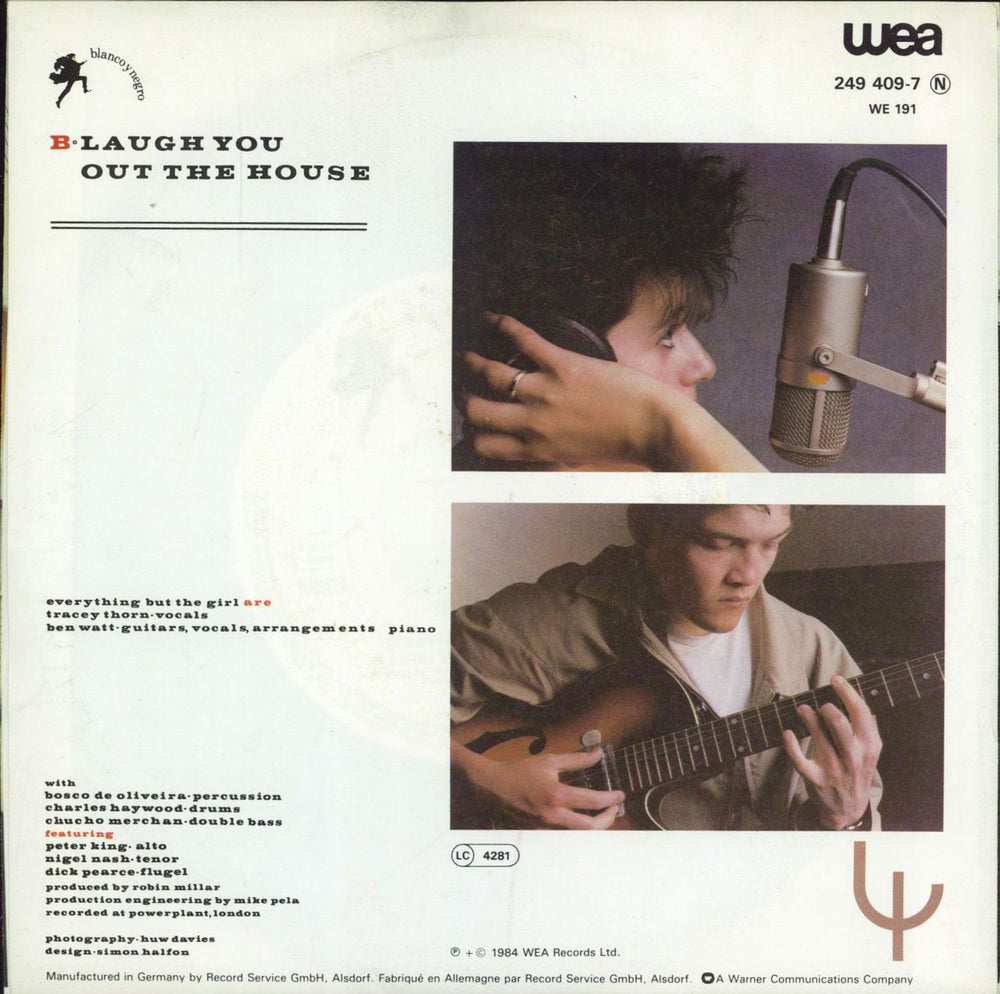 Everything But The Girl Each and Everyone German 7" vinyl single (7 inch record / 45)