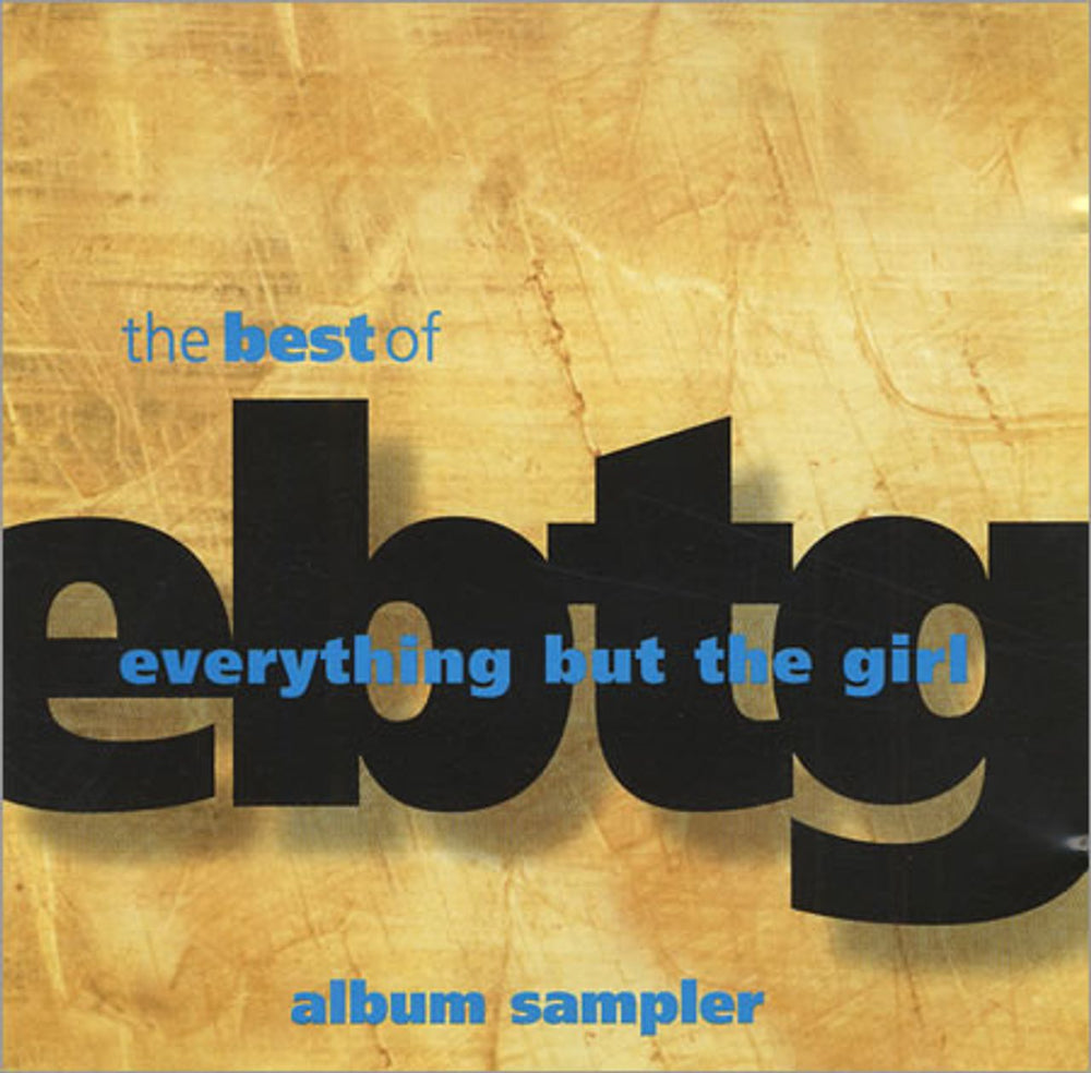 Everything But The Girl The Best Of Album Sampler UK Promo CD single (CD5 / 5") SAM1937