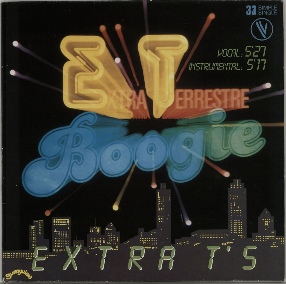 Extra T's Extra Terrestre Boogie French 12" vinyl single (12 inch record / Maxi-single) 310962