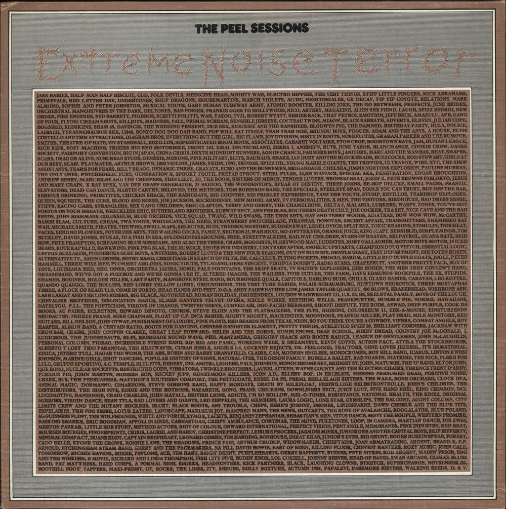 Extreme Noise Terror The Peel Sessions '87-'90 UK 12" vinyl single (12 inch record / Maxi-single) SFPS048