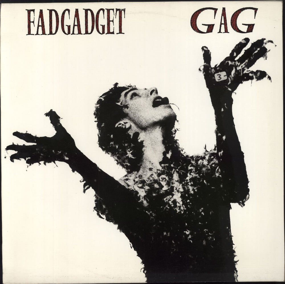 Fad Gadget Gag UK vinyl LP album (LP record) STUMM15