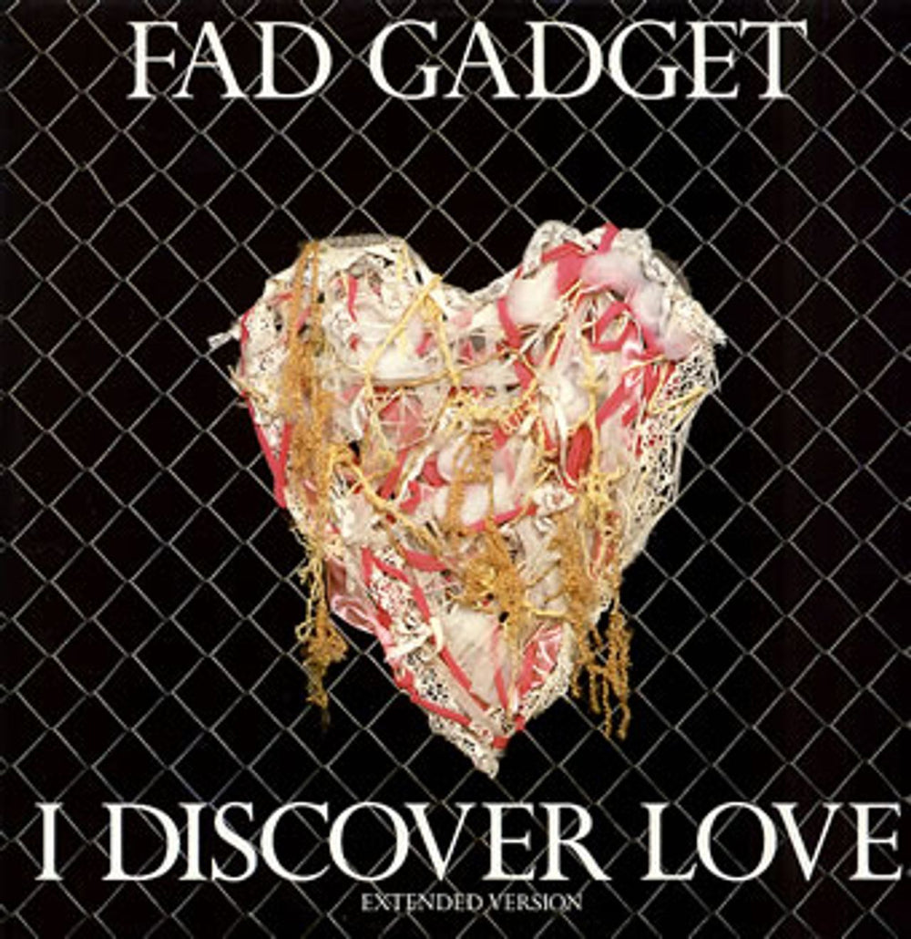 Fad Gadget I Discover Love UK 12" vinyl single (12 inch record / Maxi-single) 12MUTE028