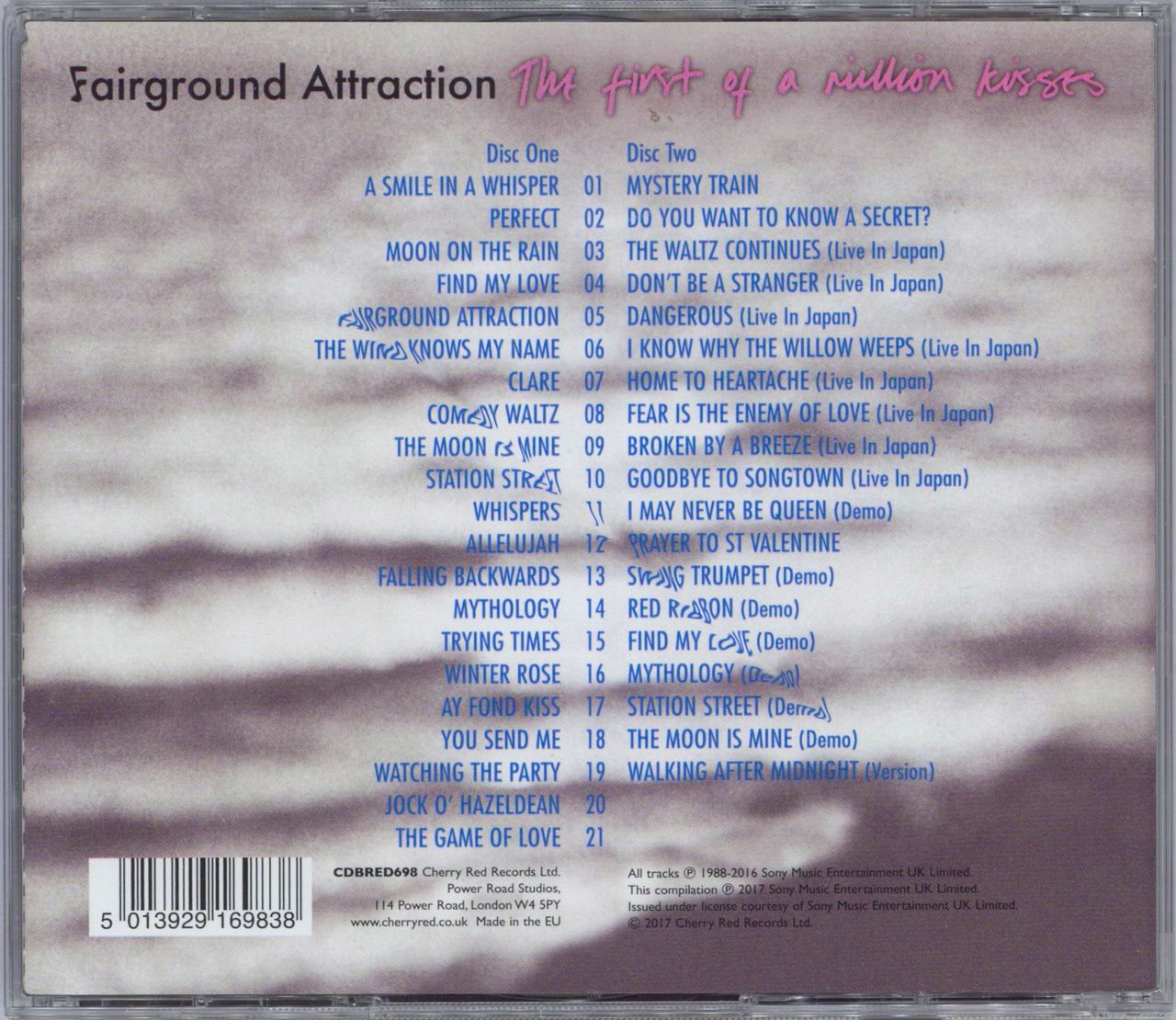 Fairground Attraction The First Of A Million Kisses UK 2-CD album