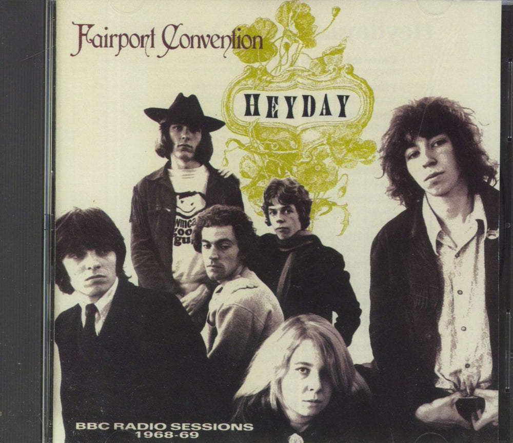 Fairport Convention Heyday BBC Radio Sessions 1968-69 UK CD album (CDLP) HNCD1329