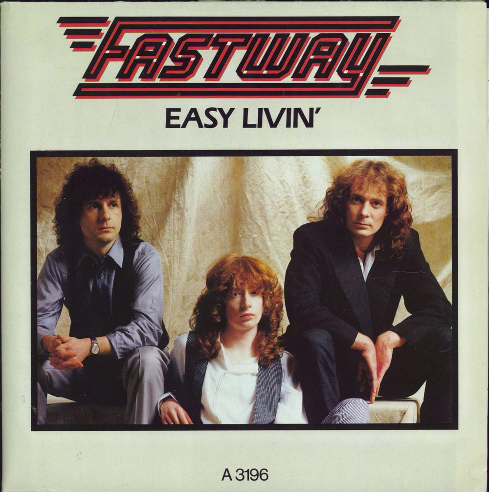 Fastway Easy Livin - Poster Sleeve UK 7" vinyl single (7 inch record / 45) A3196