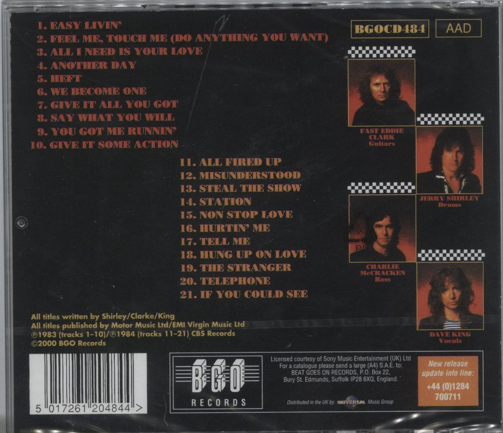 Fastway Fastway / All Fired Up - Sealed UK CD album (CDLP) 5017261204844