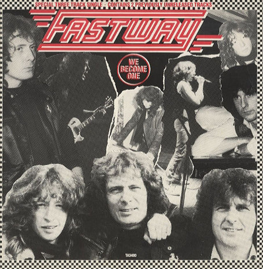 Fastway We Become One UK 12" vinyl single (12 inch record / Maxi-single) TA3480