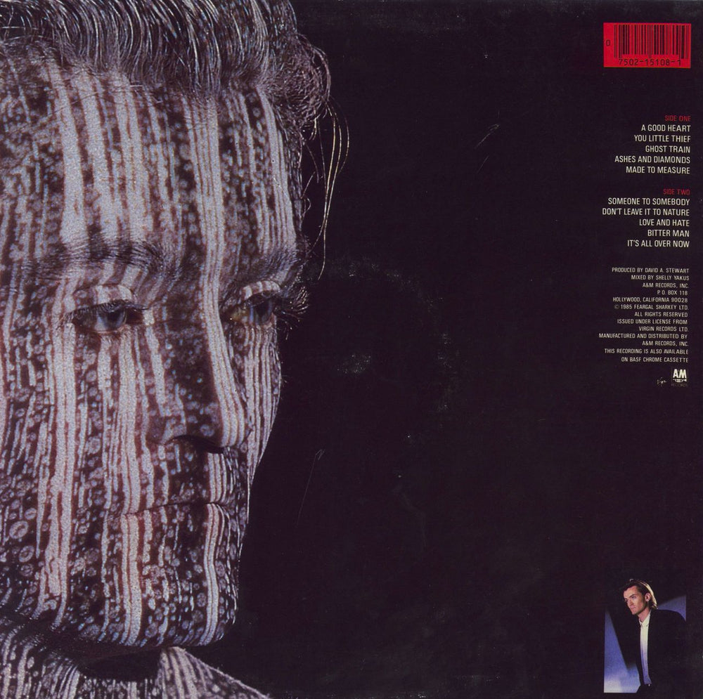 Feargal Sharkey Feargal Sharkey US vinyl LP album (LP record) 5012981236014