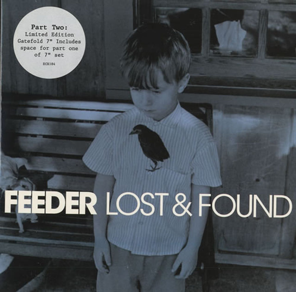 Feeder Lost And Found - Parts 1 & 2 UK 7" vinyl single (7 inch record / 45) ECX184