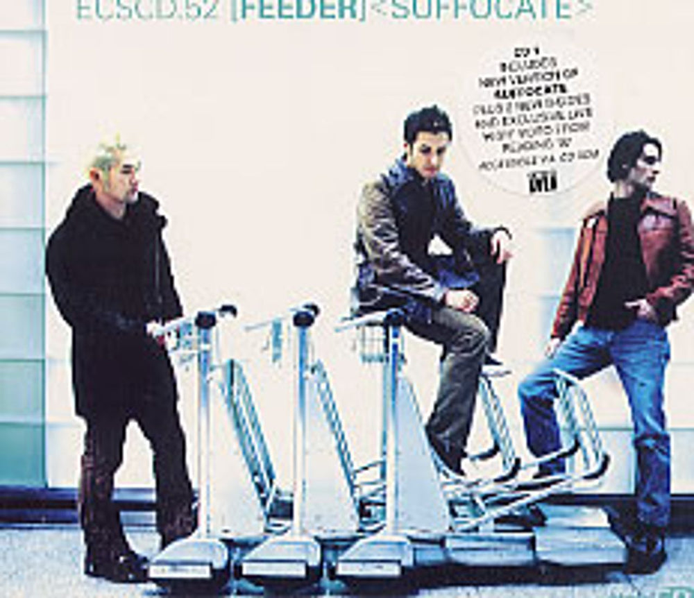 Feeder Suffocate UK CD single (CD5 / 5") ECSCD52