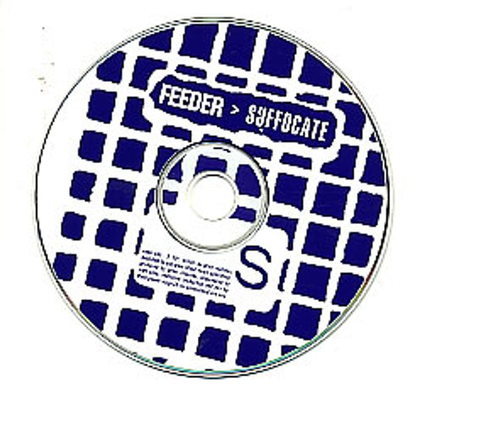 Feeder Suffocate UK Promo CD single (CD5 / 5") ECSPR52