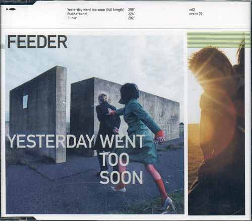 Feeder Yesterday Went Too Soon - CD2 UK CD single (CD5 / 5") ECSCX79