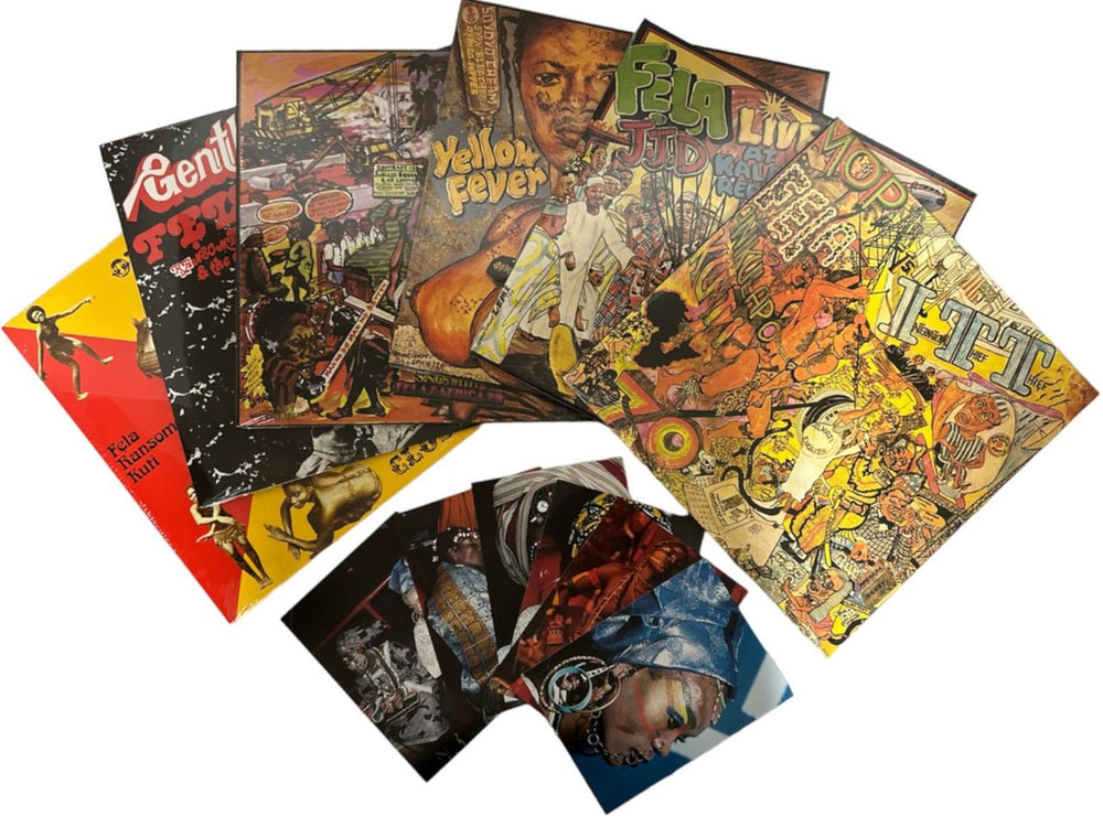 Fela Kuti Box Set 1 UK Vinyl Box Set KUTVXBO819947